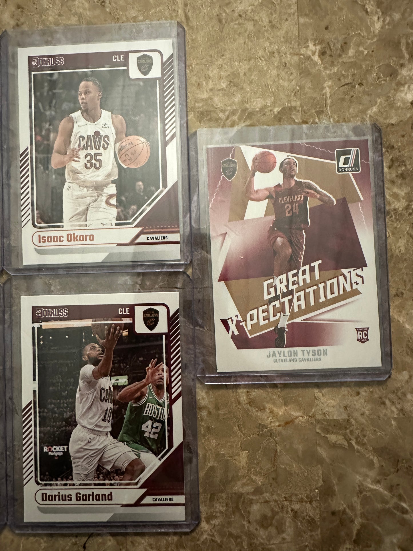 2024 Panini Donruss Basketball Cleveland Cavaliers Team Set (8 cards)