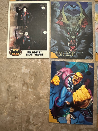 1995 Skybox DC Villains Dark Judgment Lot of 22 Unique