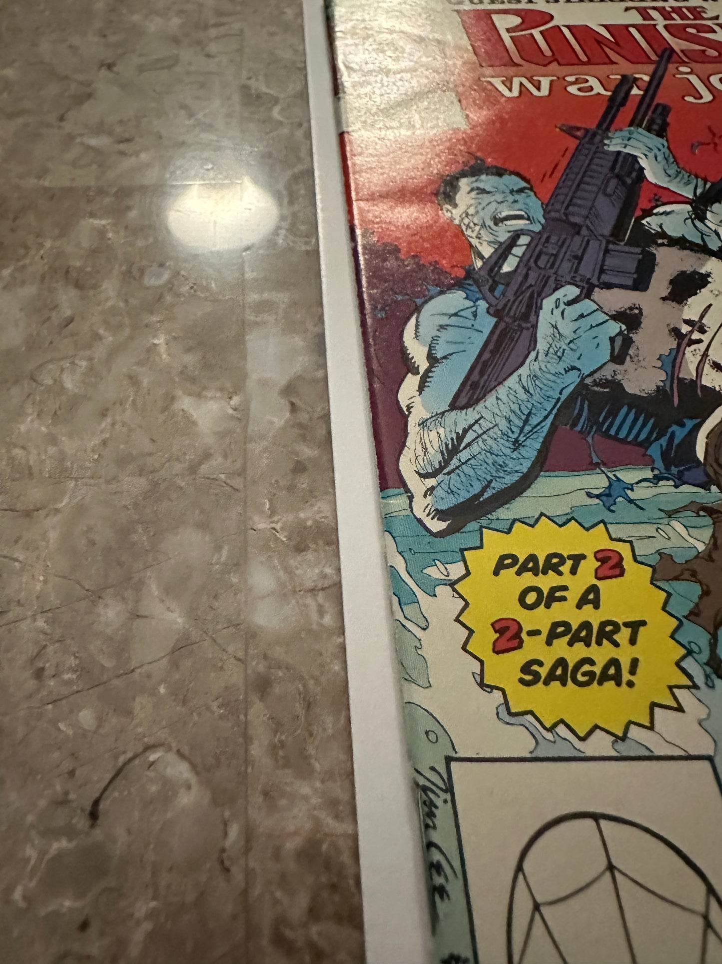 Punisher War Journal #7 NM 9.4 (1989 Marvel)