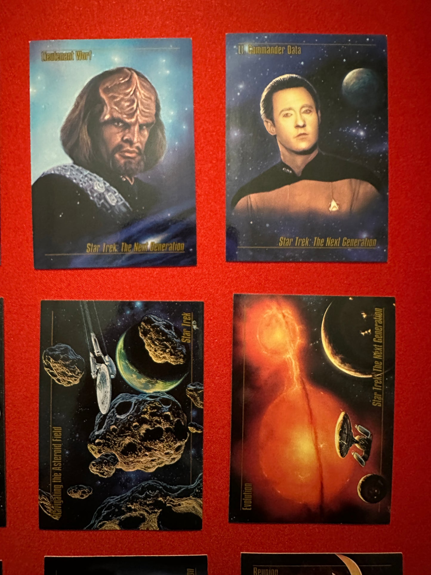 Star Trek Trading Card Lot of 31 Cards - 1993 Skybox Master/1992 Paramount