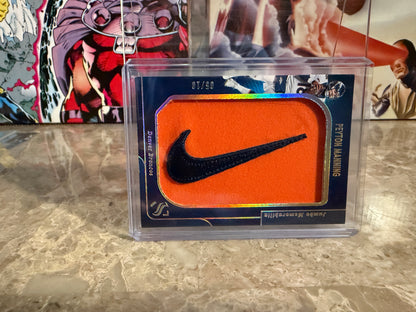 Peyton Manning 2025 Panini Silhouette Jumbo Memorabilia Nike Swoosh Patch /10