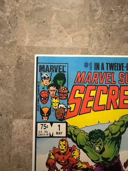 Marvel Super Heroes: Secret Wars #1 VF 8.0-8.5 (Marvel Comics 1984)