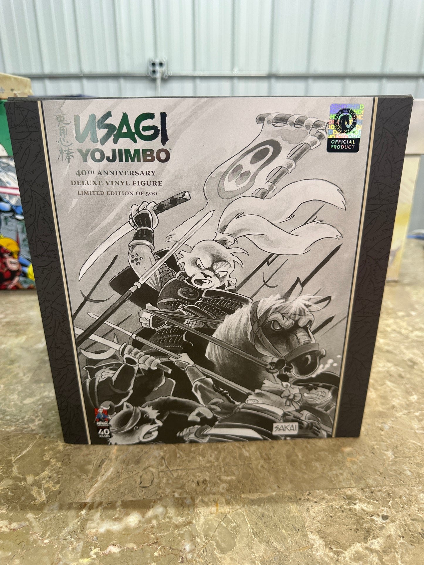 Usagi Yojimbo Black and White Variant Vinyl Figure