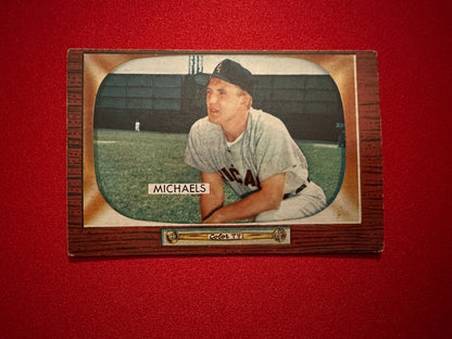 1955 BOWMAN Chicago White Sox 3-Card Lot - Michaels / Marshall / Chakales
