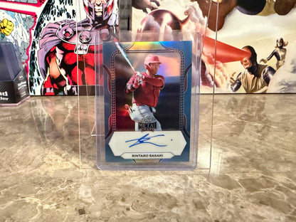 Rintaro Sasaki 2026 Leaf Draft Edition Baseball Base Auto Platinum /99