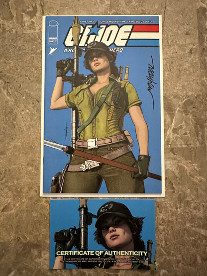 GI Joe A Real American Hero #303 NM- 9.2 (2024 IDW) - w/ COA