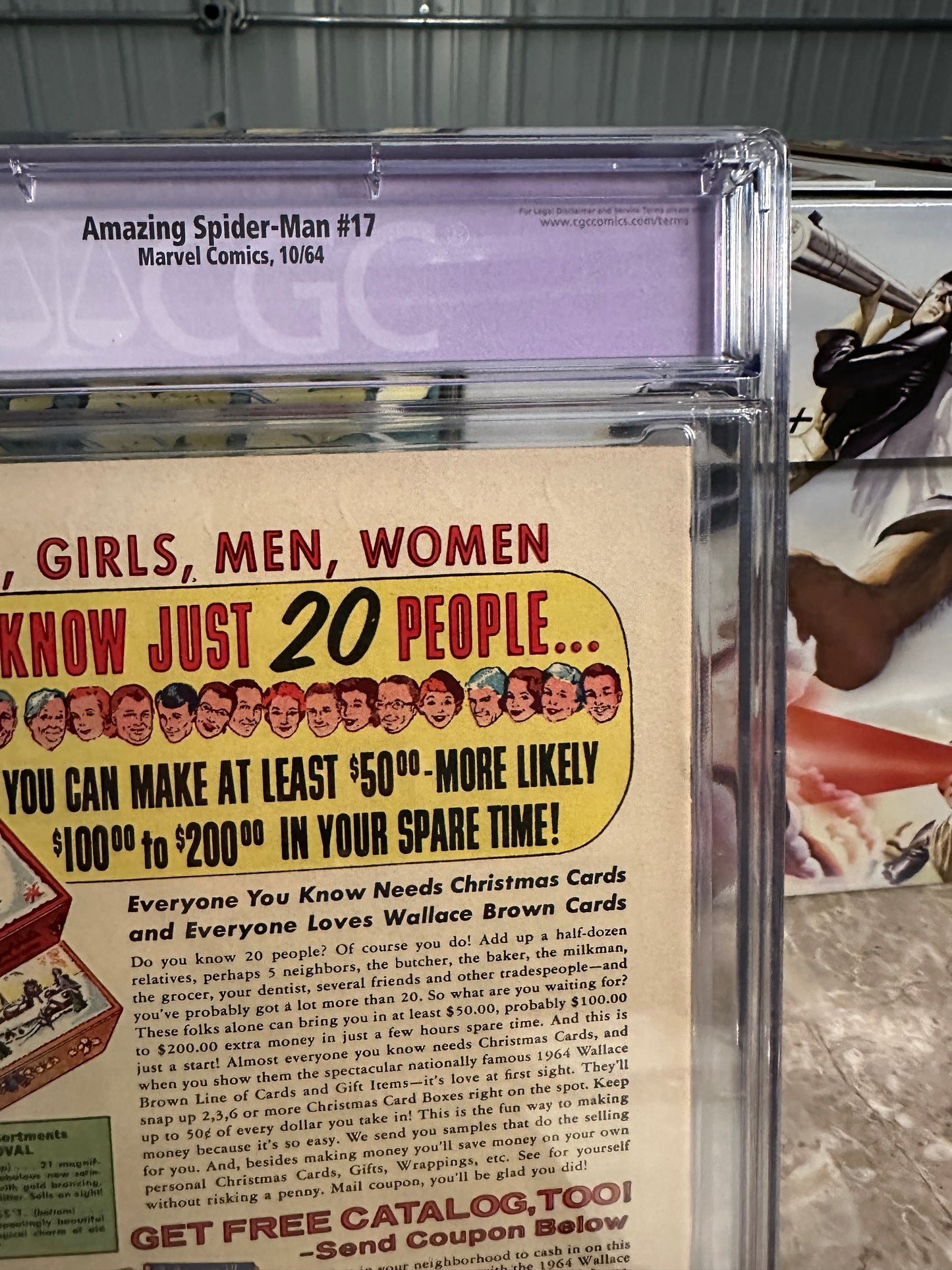 Amazing Spider-Man #17 CGC 9.0 Restored (1964 Marvel) - Brand New Case