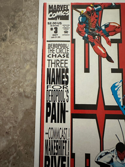 Deadpool #3 VF/NM 9.0 (1993 Marvel)