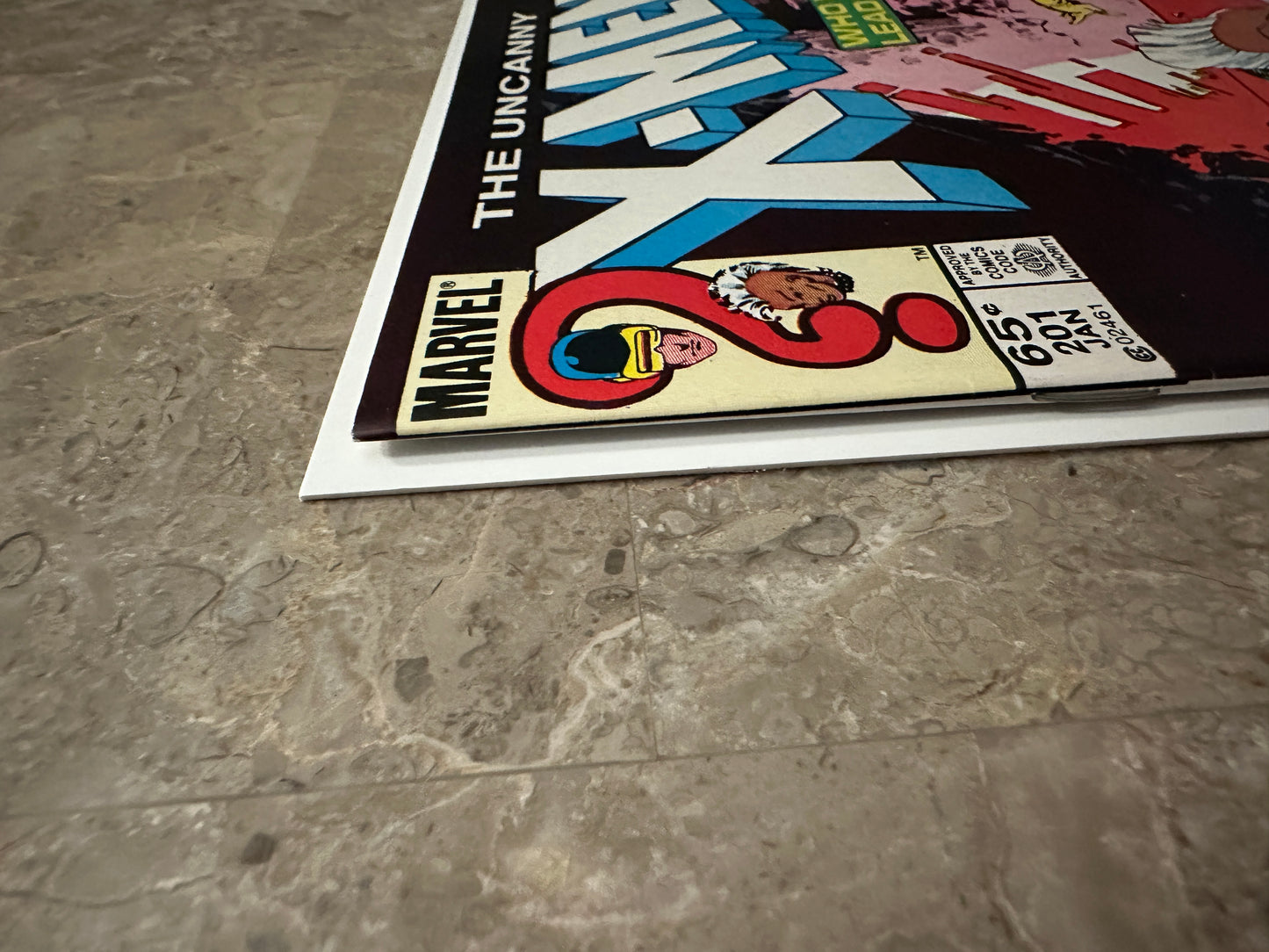 Uncanny X-Men #201 Newsstand VF+ 8.5 (1986 Marvel Comics)