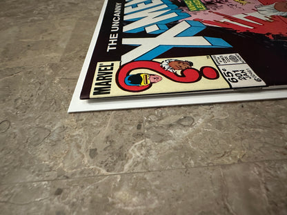 Uncanny X-Men #201 Newsstand VF+ 8.5 (1986 Marvel Comics)