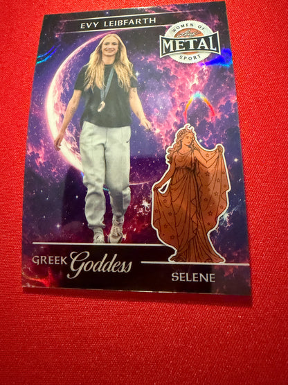 Evy Leibfarth 2026 Leaf Metal Women of Sport Greek Goddess Selene Lava 1/1