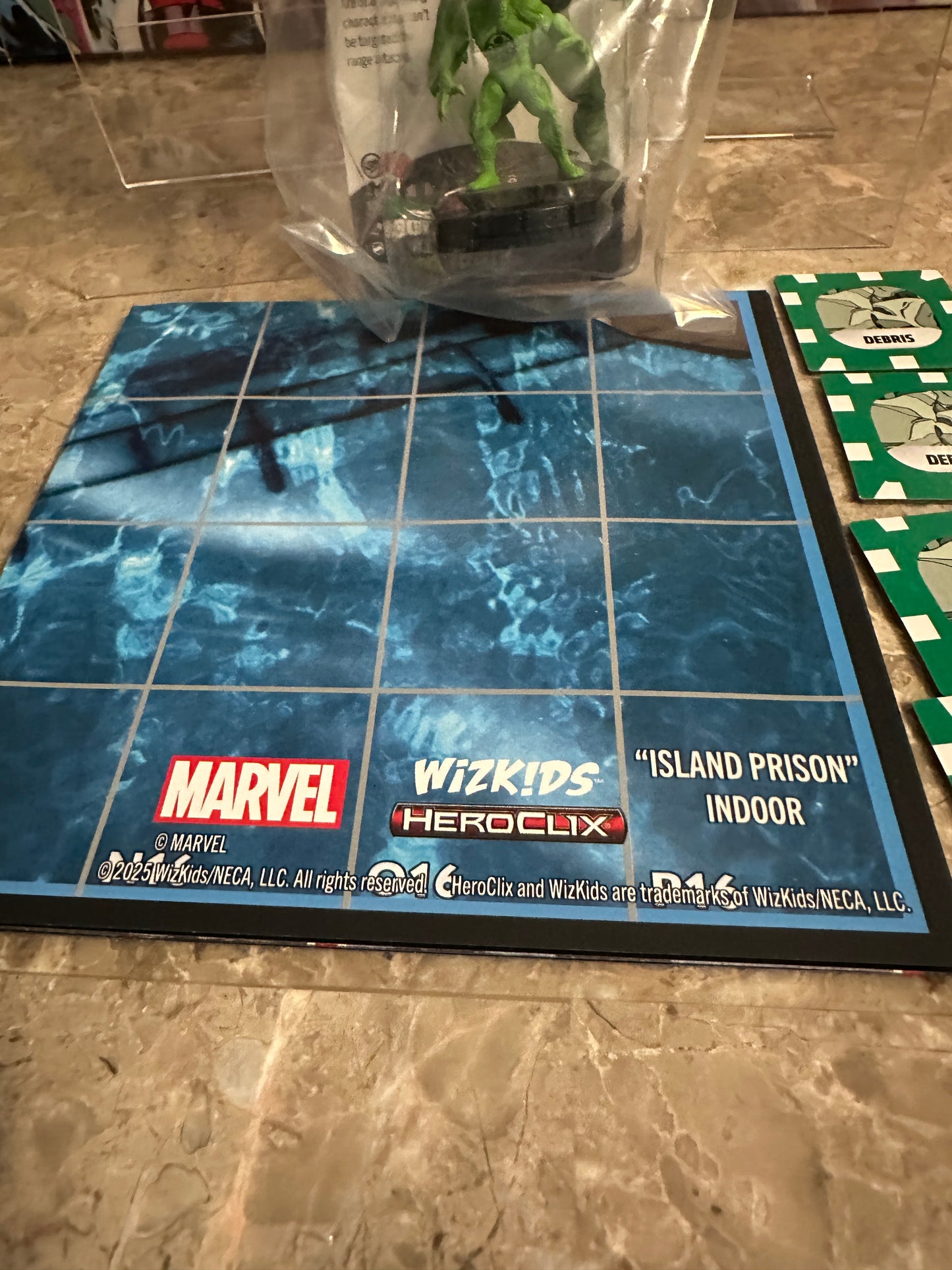 HeroClix Venom Release Day OP Kit 2026 with Map and Terrain