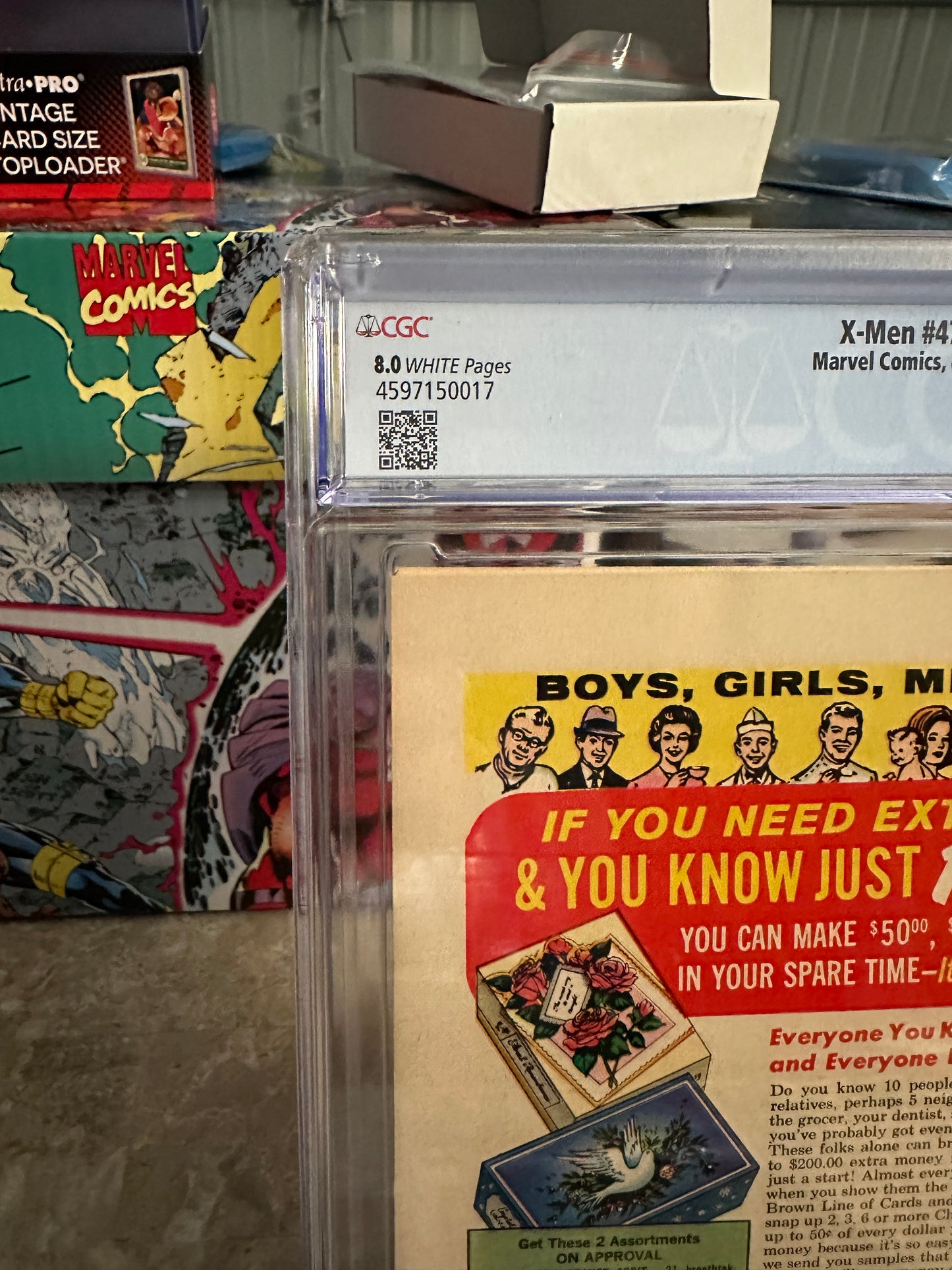 X-Men #47 CGC 8.0 (Marvel 1968)