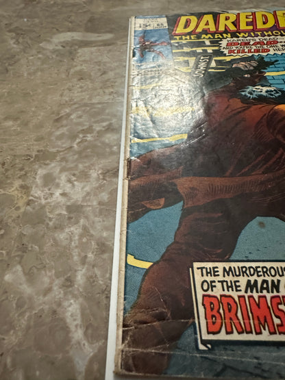 Daredevil #65 VG- 3.5 (1970 Marvel)