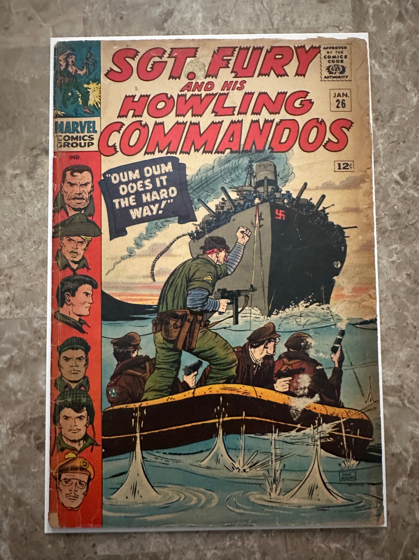Sgt Fury #26 G 2.0 (Marvel Comics 1966)