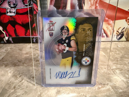 Will Howard 2025 Topps Signature Class Football Base Chrome On-Card Auto #107