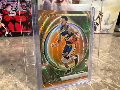 Stephen Curry 2022-23 Panini Recon 02/17 Orange Swirl #188