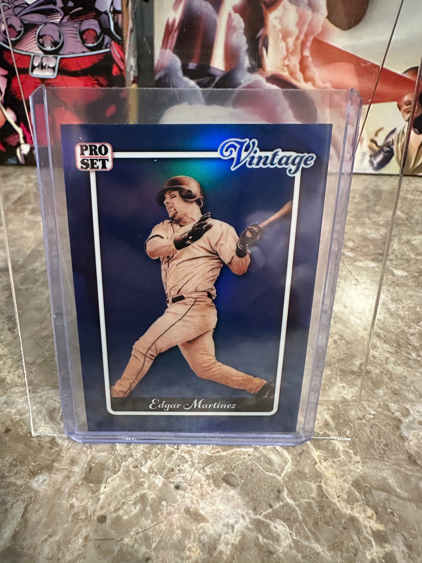Edgar Martinez 2026 Leaf Pro Set Vintage Blue Prismatic /5