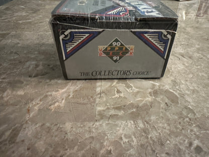 1990-1991 Upper Deck Hockey High Number Series Box - Sealed