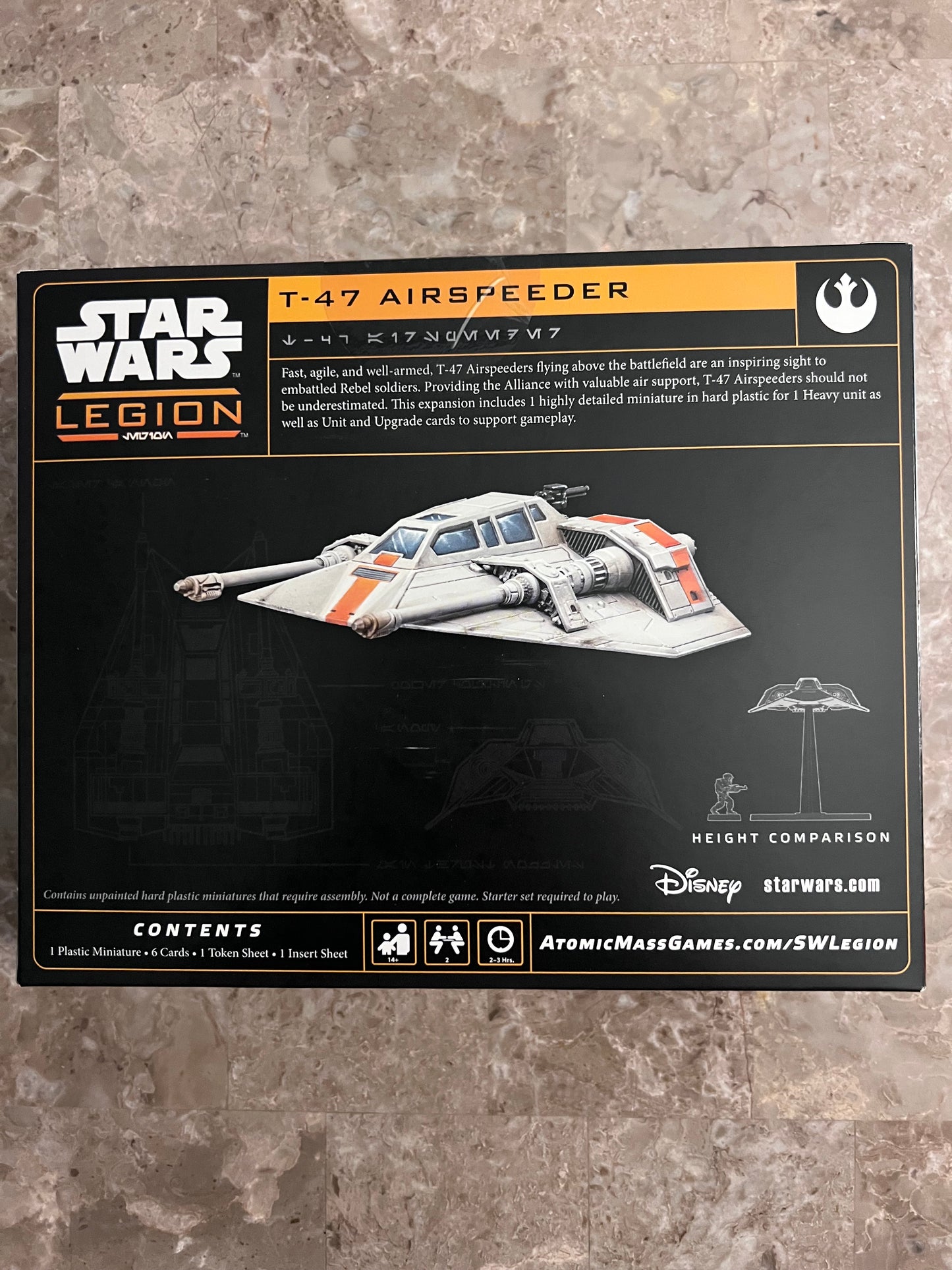Star Wars Legion: T-47 Airspeeder