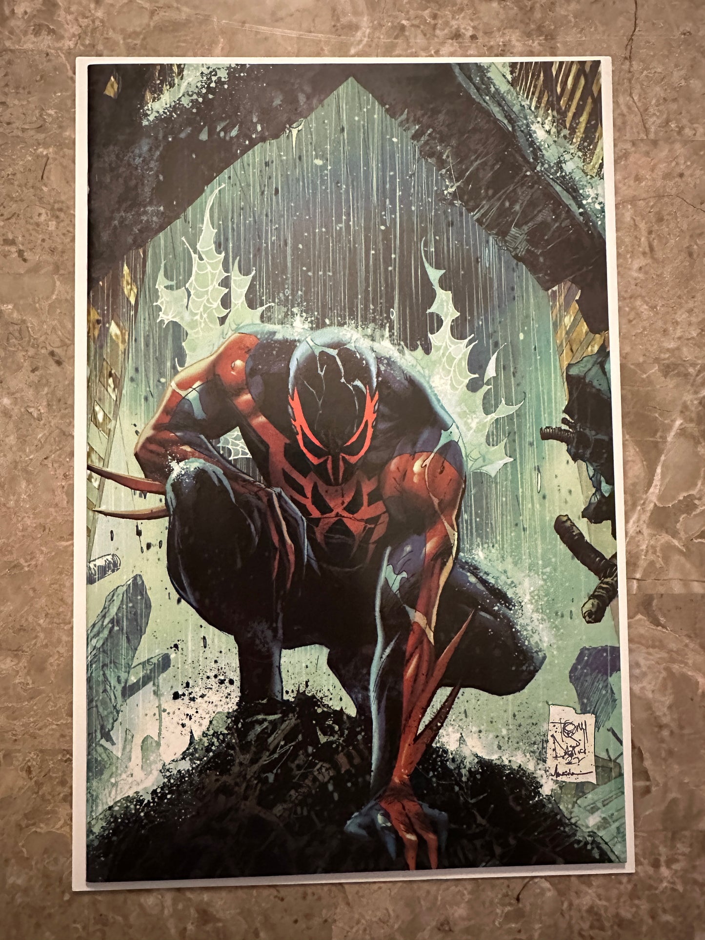 Spider-Man 2099 Exodus Omega Comics Illuminati NM+ 9.6 (Marvel 2022)