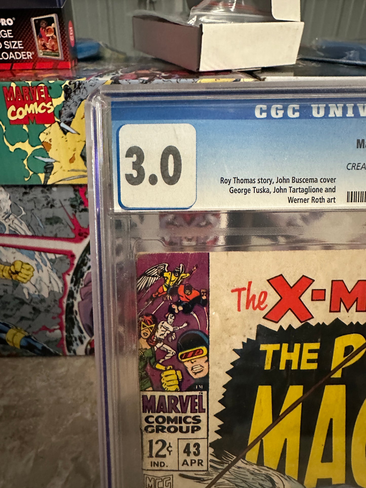 X-Men #43 CGC 3.0 (Marvel 1968)
