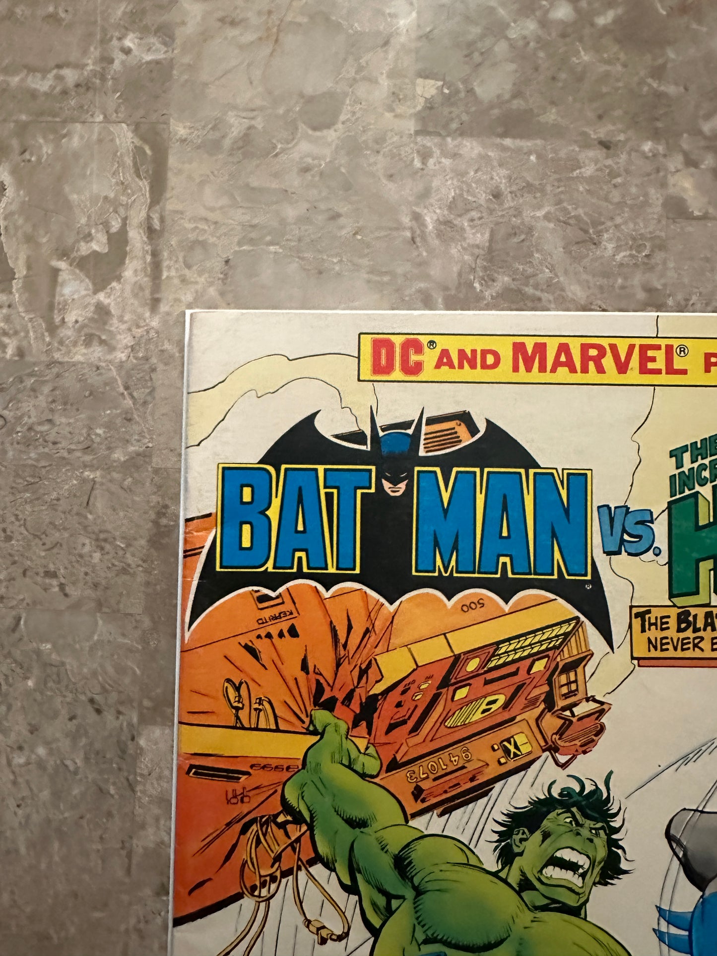 Batman vs. The Incredible Hulk FN- 5.5 (1981) - Treasury Edition