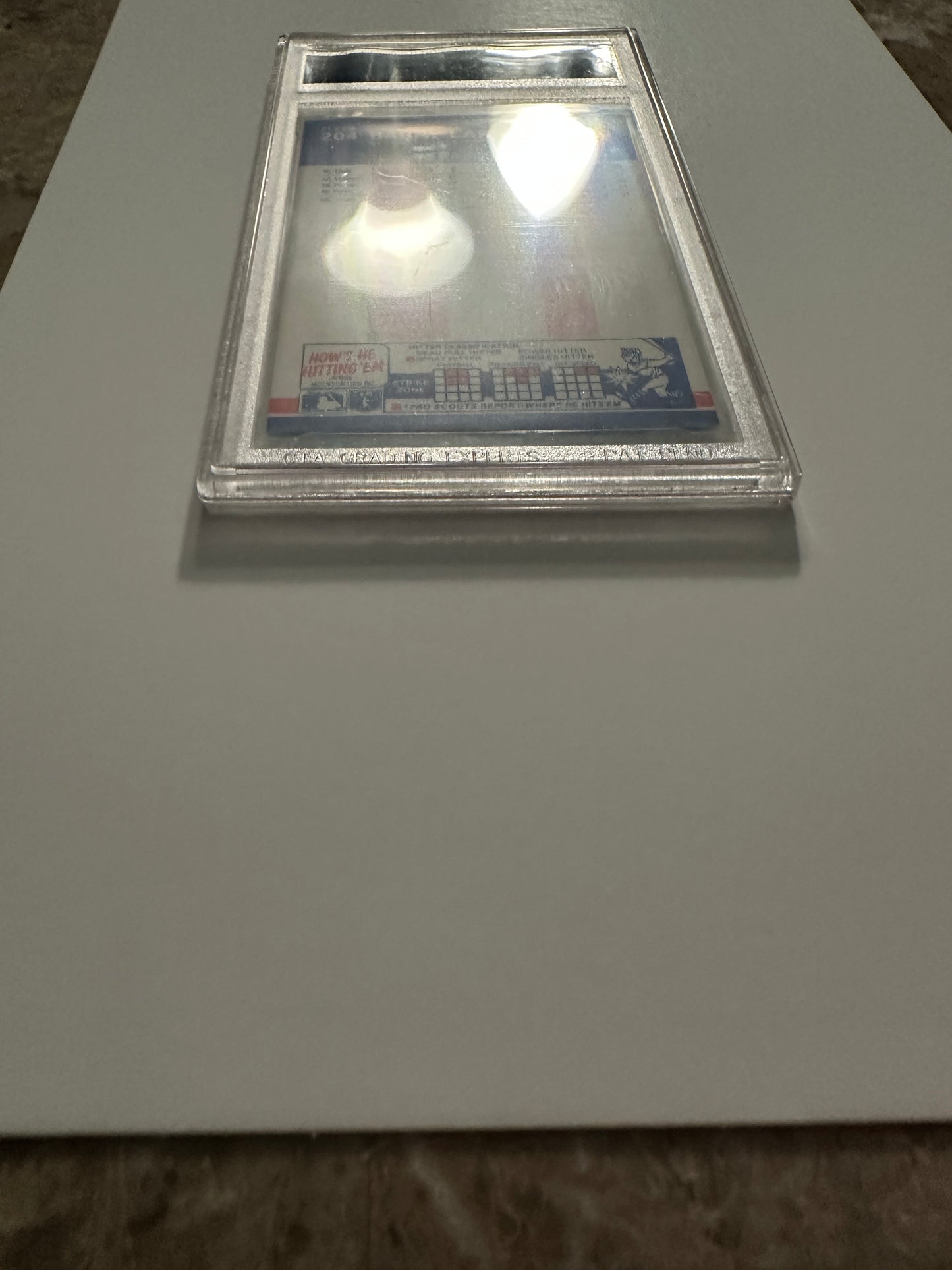 Barry Larkin #204 CTA/PSA Graded Mint 9 (1987 Fleer)