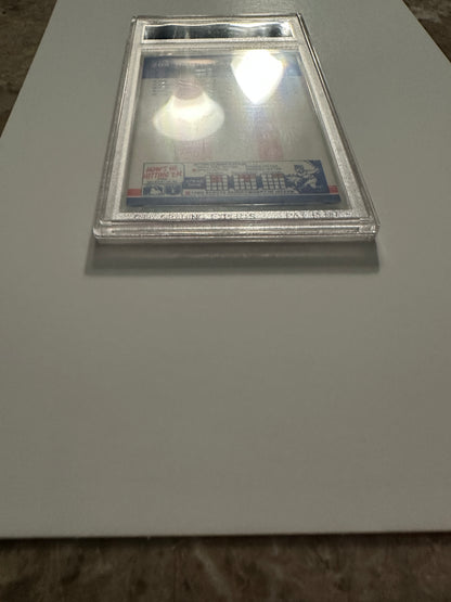 Barry Larkin #204 CTA/PSA Graded Mint 9 (1987 Fleer)