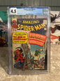 Amazing Spider-Man #18 CGC 4.5 (1969 Marvel) - Cracked Case