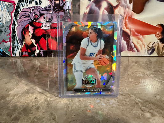 Lauren Betts 2026 Leaf Metal Women of Sport Base Crystal 5/5 Bookend #76