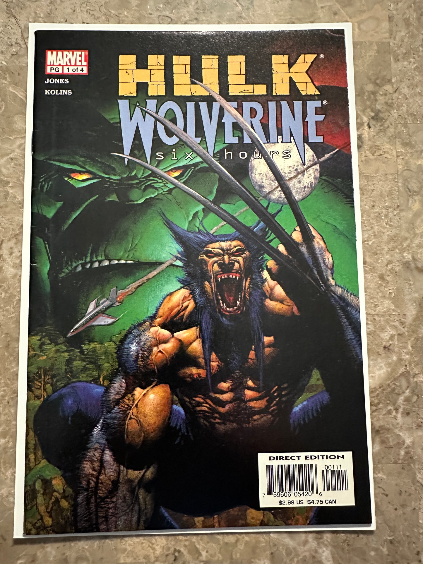 Hulk Wolverine Six Hours #1-4 High Grade (Marvel 2003)
