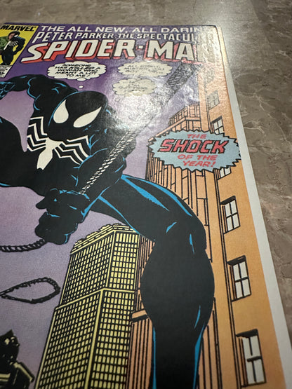 Spectacular Spider-Man #107 Newsstand VF+ 8.5 (Marvel 1985)