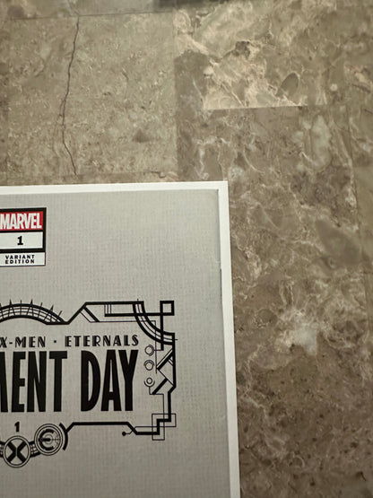 Avengers X-Men Eternals Judgment Day #1 VF 8.0 (Marvel 2022) - Nakayama Virgin