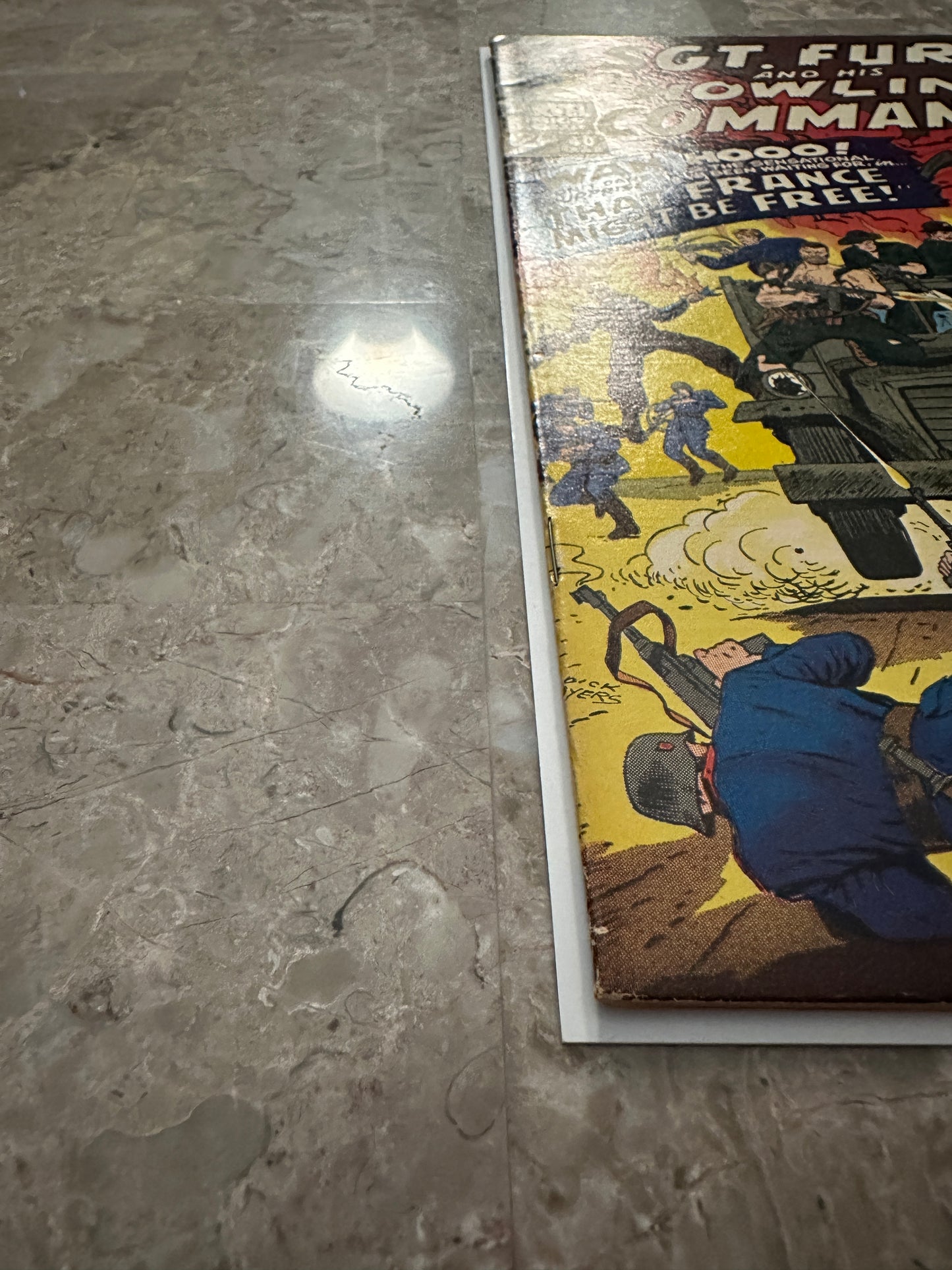 Sgt Fury #40 FN+ 6.5 (Marvel Comics 1967)