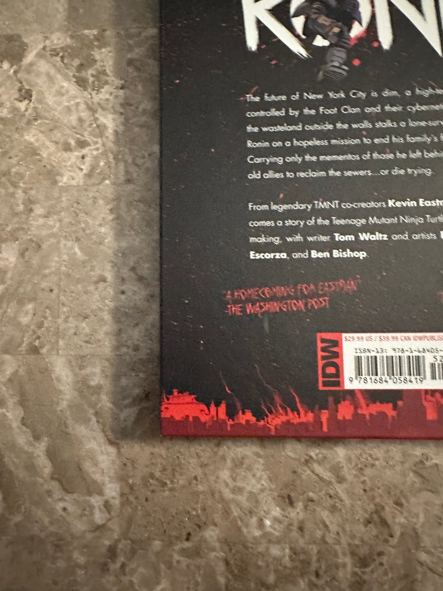 TMNT: The Last Ronin Hardcover NM Beautiful Copy (2022 IDW)