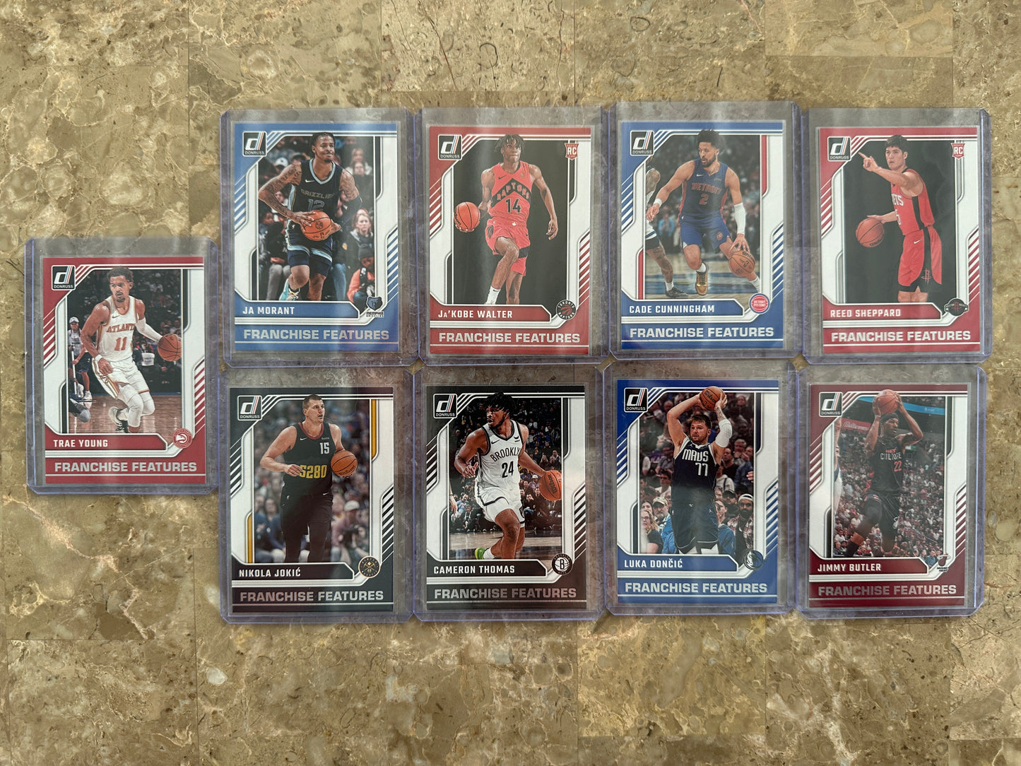 2024 Panini Donruss Basketball Full Set #1-200 + Extras - Holos, Rated Rookies