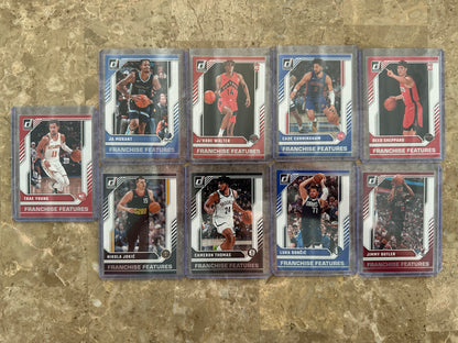 2024 Panini Donruss Basketball Full Set #1-200 + Extras - Holos, Rated Rookies