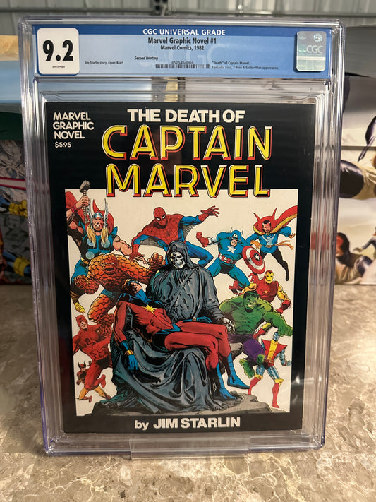 Marvel Graphic Novel #1 CGC 9.2 2nd Print (1982 Marvel)