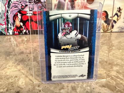 Cederian Morgan 2026 Leaf Paydirt Football Base Pink /75
