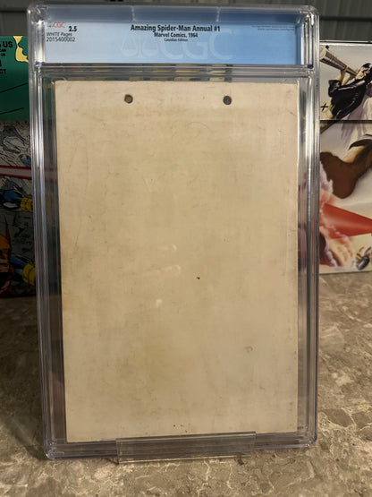 Amazing Spider-Man Annual #1 CGC 2.5 Canadian Edition (1967 Marvel)
