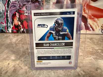 Kam Chancellor 2025 Panini Silhouette Football Base Silver /149 #55