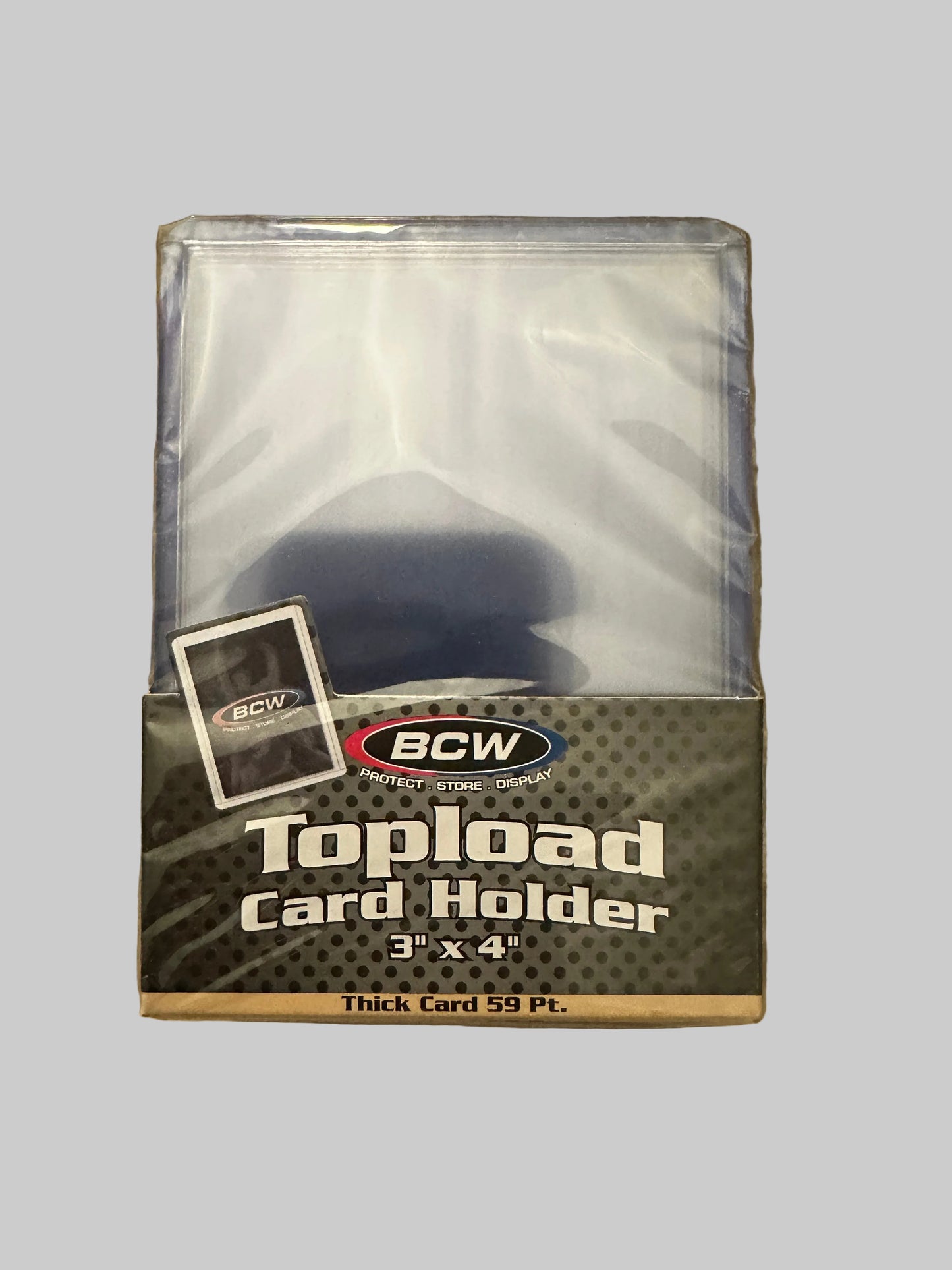 BCW 59 Pt. Toploader (25 Pack)