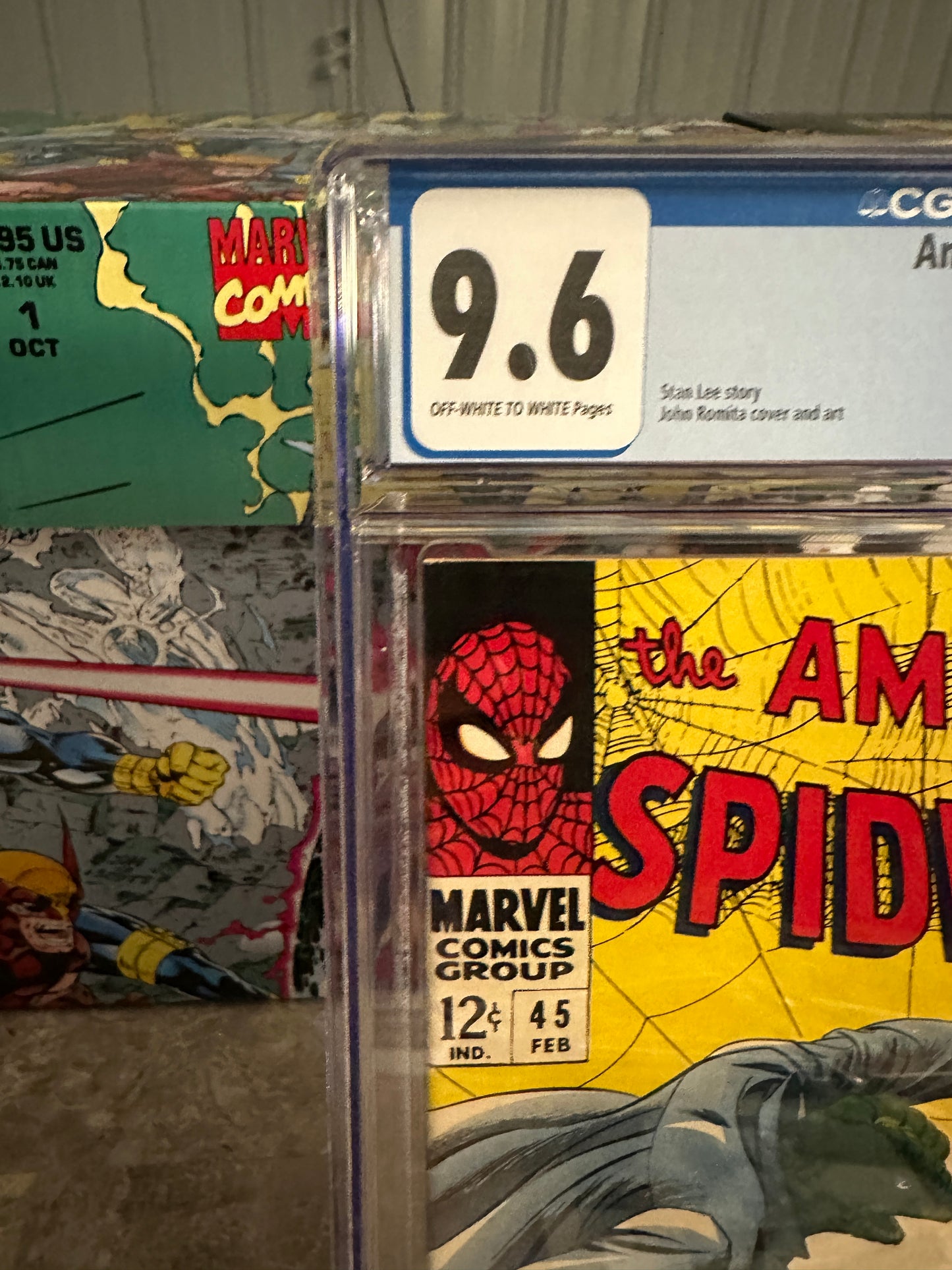Amazing Spider-Man #45 CGC 9.6 (1966 Marvel) - Brand New Case