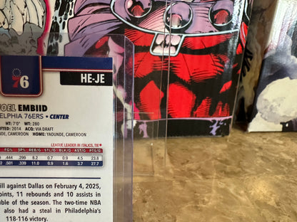 Joel Embid #HE-JE (2025 Topps Holiday Basketball) - Hidden Elf Variation