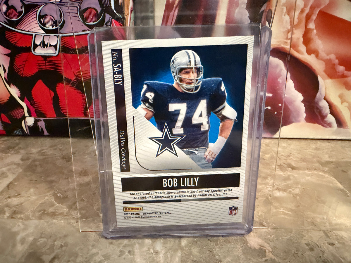 Bob Lilly 2025 Panini Silhouette Football Silhouette Autographs /99