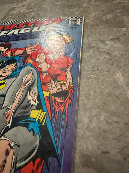 Justice League of America #44 G+ 2.5 (1965 DC Comics)
