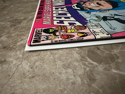 Marvel Super Heroes: Secret Wars #7 Newsstand FN+ 6.5 (Marvel Comics 1984)