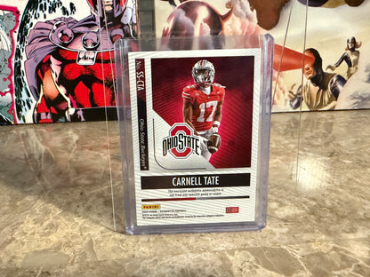Carnell Tate 2025 Panini Silhouette Silhouettes Multicolor Number Patch /25