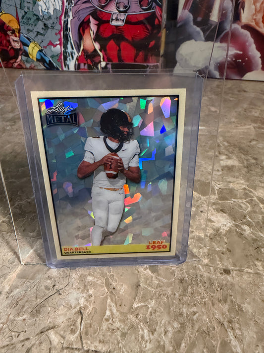2026 Leaf Metal Football Dia Bell 1950 Silver Crystal /12